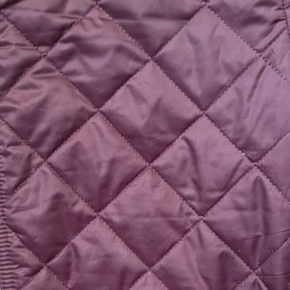 Stella McCartney x Adidas Maroon Quilted Moto Pant , sz Small - Picture 10 of 10